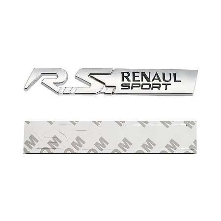 Emblema decalque para Renault Rs esporte Clio Scenic laguna Logan Megane