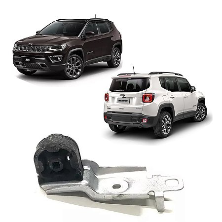 Coxim do escapamento Jeep Renegade Compass 2015 a 2021 original Mopar 52017682