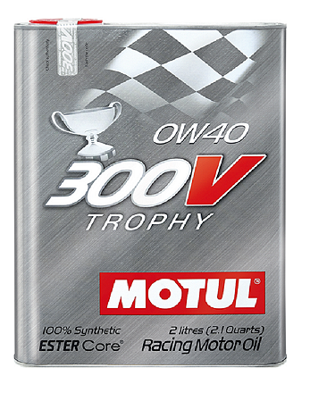 Óleo Motor  Motul 300v Trophy 0w40 Sintético - 2 Litros