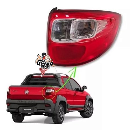 Lanterna Traseira Direita Fiat Strada Adventure Original