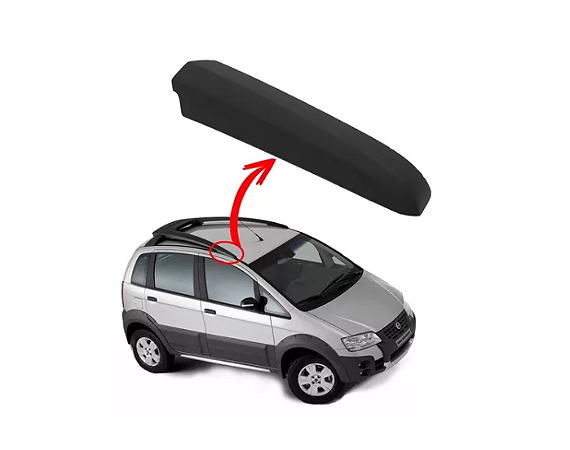 Tampa acabamento rack dianteiro direito Idea Adventure 2012 100172060