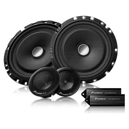 Alto Falante Pioneer Kit 2 Vias Ts-c1730br Altovoz 120w Rms