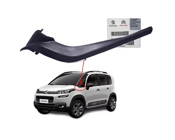 Moldura lateral vidro Aircross original Citroen novo L/e 8120at