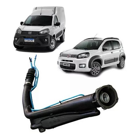 Tubo Gargalo Tanque Combustível Fiat Novo Uno Original