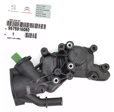 Carcaça Válvula Termostática 208 C3 Motor 1.5 8v Original 9675916080