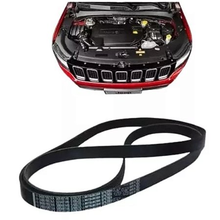 Correia Alternador Original Jeep Compass Flex 2.0 Até 2021