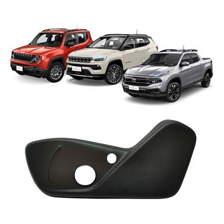 Acabamento Esquerdo Banco Fiat Toro Jeep Compass Renegade 7092419