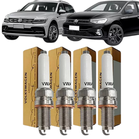 Jogo Vela Ignição Original Golf Jetta Tiguan Q3 A3 1.4 Tsi