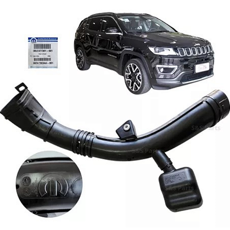 Tubo Entrada Filtro De Ar Jeep Compass 2.0 53327301 Original