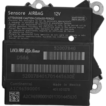 Modulo Central Airbag Novo Fiat Palio Original Novo