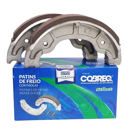 Lona Patim Freio Titan 150 160 Fan 150 Tras/diant Cobreq