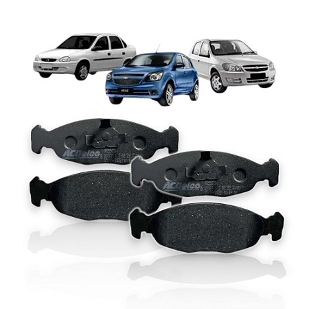 Jogo Pastilha Freio Diant Acdelco Corsa Prisma Celta 99 04