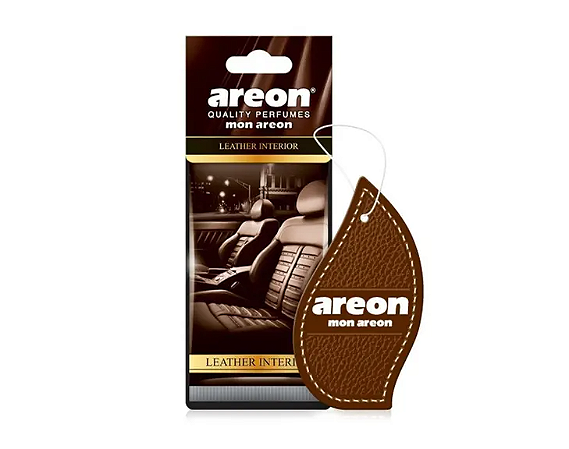 Aromatizante Automotivo Mon Areon Leather Interior O Melhor