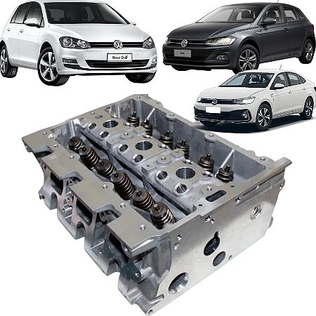 Cabeçote do Motor Virtus Golf Nivus Polo T-Cross Golf 3CC TSI Novo Original 04C103064H