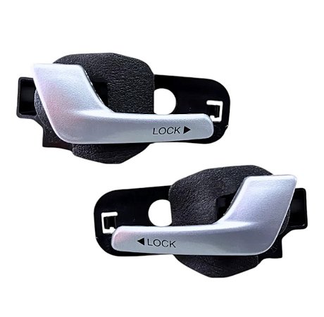 Par Maçaneta Interna Porta Dianteira Fiat Strada Palio Siena