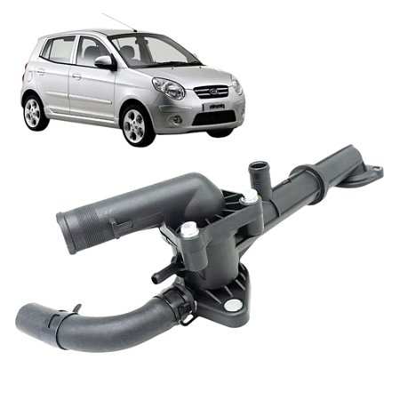 Cano Flauta Agua Para Kia Picanto 1.0 2003 A 2011