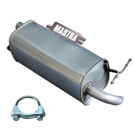 Escapamento Silencioso Fiesta Hatch 1.0 8v Zetec 2002 A 2007