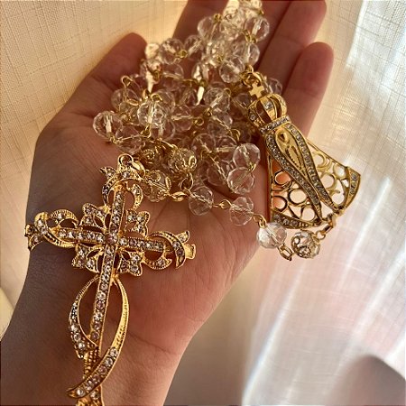 Terço Perola Nossa Senhora Aparecida