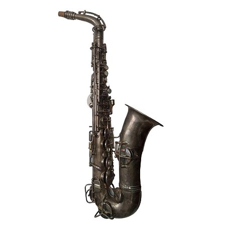 Saxofone Alto Conn Elkhart prata