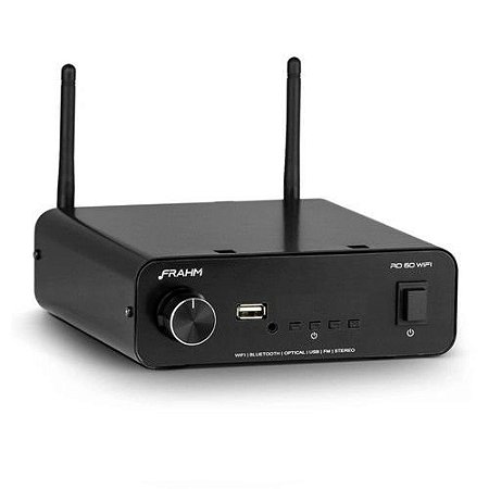Amplificador Receiver para Som Ambiente RD60 Wifi Bluetooth - FRAHM