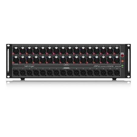 Conversor Digital de Áudio Com 32 entradas e 16 saídas S32 - BEHRINGER