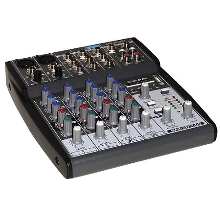 Mesa De Som Analógica 6 Canais 802 USB - CSR