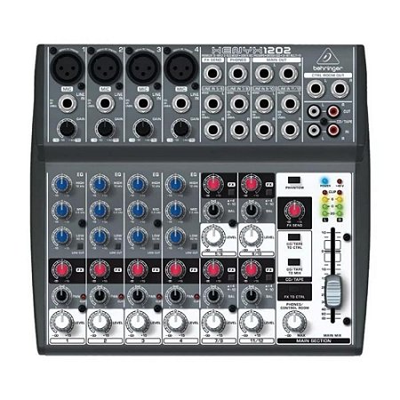 Mesa De Som Analógica Com 12 Canais XENIX 1202 - BEHRINGER