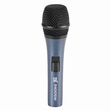Microfone Com Fio de Mão Dinâmico 2400 SW - TSI