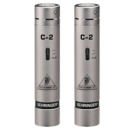 Microfone Condensador Para Instrumentos (Par) C2 - BEHRINGER