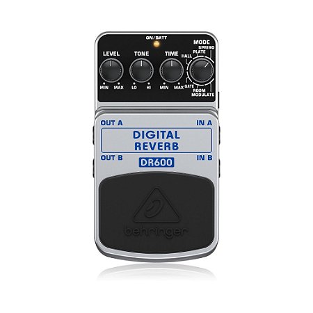 Pedal de Reverb Para Guitarra DR 600 - BEHRINGER