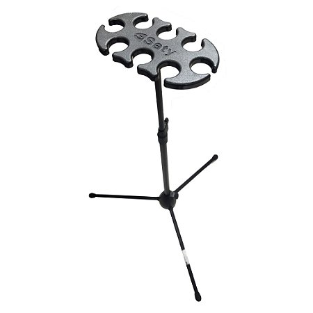 Pedestal de Descanso para 8 Microfones SDM-08 - SATY