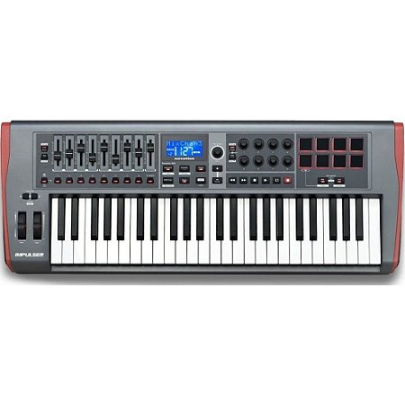 Teclado Controlador 49 Teclas USB Midi IMPULSE 49 - NOVATION