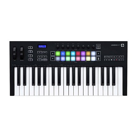 Teclado Controlador USB com 37 teclas LAUNCHKEY 37 MK3 - NOVATION