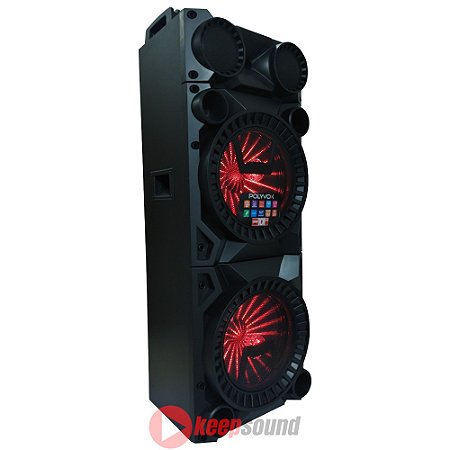Caixa Ativa 1800W 2 x 12 polegadas XC-1200T - POLYVOX