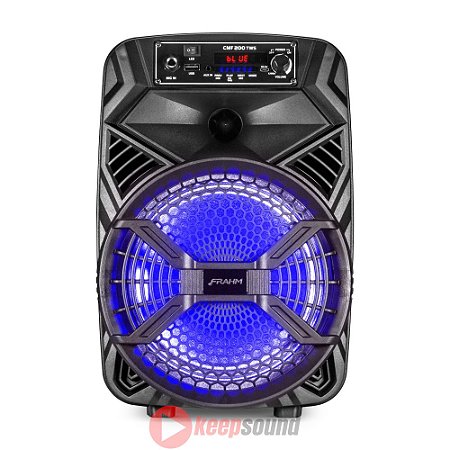Caixa Ativa Com Bateria 200W 8 polegadas CMF 200 TWS - FRAHM
