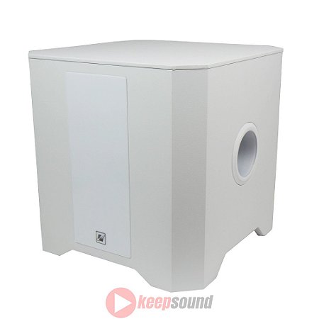 Subwoofer Ativo 150W 10 Polegadas Branco RD SW 10 - FRAHM