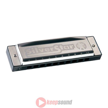 Gaita Diatônica Em Dó SILVER STAR 504/20 C - HOHNER