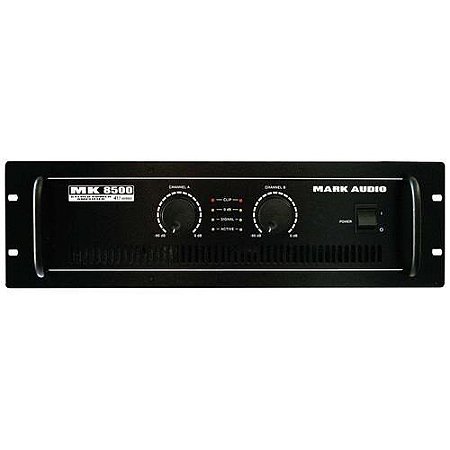 Amplificador De Potencia 1500W RMS 4 OHMS MK 8500 - MARK AUDIO