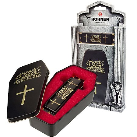 Gaita Diatônica em C OZZY LIMITED EDITION - HOHNER
