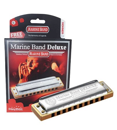 Gaita Harmônica Marine Band Deluxe 2005/20 - G (SOL) - Hohner