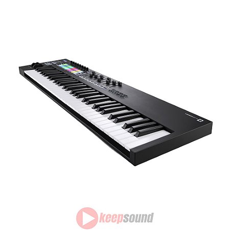 Teclado Controlador de Áudio (Midi) LAUNCHKEY 88 MK3 - NOVATION