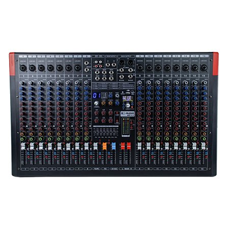 Mesa de Som 16 Canais MP 16.6 - K-AUDIO