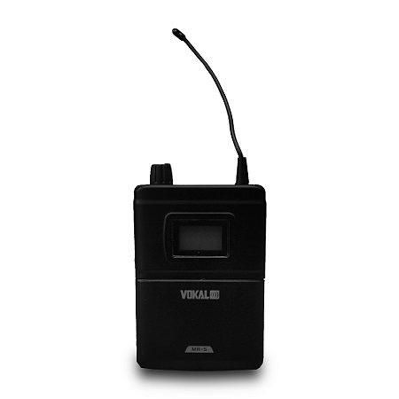 Receptor Bodypack de Fone Sem Fio MR5 - VOKAL