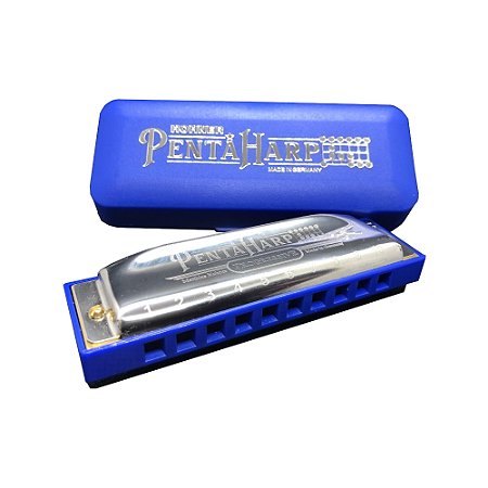 Gaita Diatônica Em Ré Menor(dm) Pentaharp Dm - Hohner