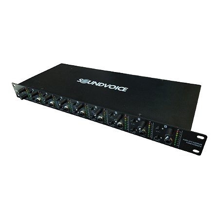 Amplificador Para 8 Fones De Ouvido Power 8 - Soundvoice