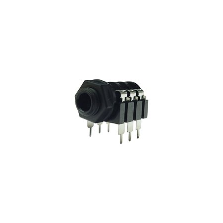 Conector Jack P10 Fêmea Stereo Cs403 - Custom Sound