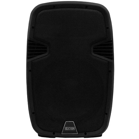 Caixa de Som Ativo CSR 5512A Bi amplificada 200W RMS USB SD - CSR