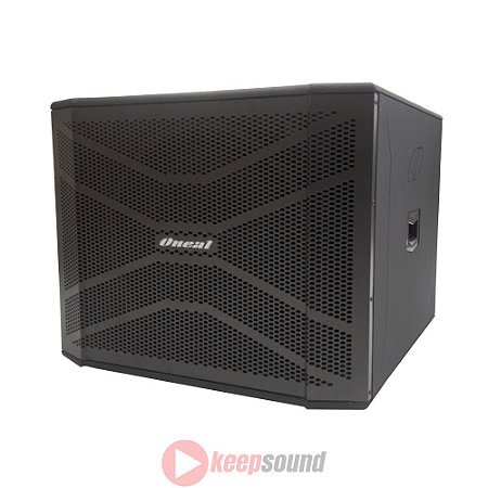 Subwoofer Ativo 18 Polegadas OPSB 3218X PT - ONEAL