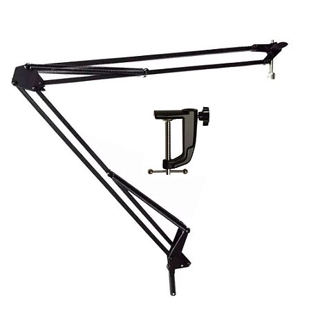 Suporte de Mesa Articulado Para Microfone de Estúdio VSA60 - VOKAL