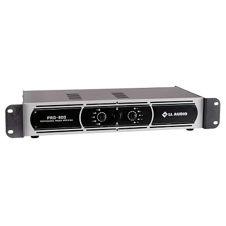 Amplificador De Potência 200W PRO 800 - LL AUDIO